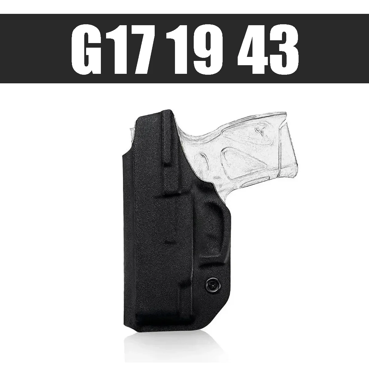 G17 G19 G22 G43 43X Tactical Inside Waistband Concealed Carry Holsters Belt Clip Single Double Stack Right Hand 
G17 G19 G22 G43 43X Tactical Inside Waistband Concealed Carry Holsters Belt Clip Single Double Stack Right Hand