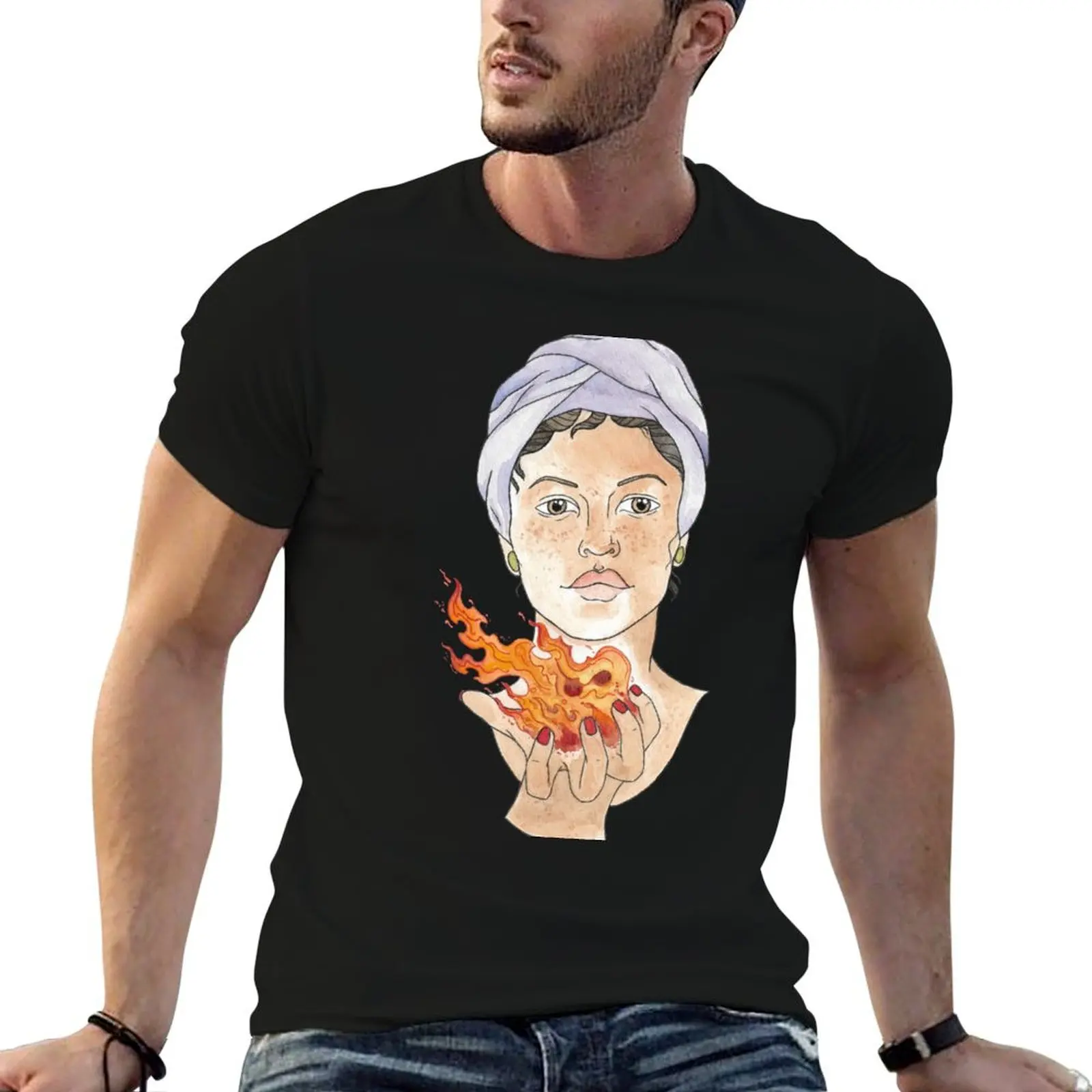 Neo-traditional Hestia T-Shirt man t shirt luxury man t shirt heavy cotton T-Shirt
Neo-traditional Hestia T-Shirt man t shirt luxury man t shirt heavy cotton T-Shirt