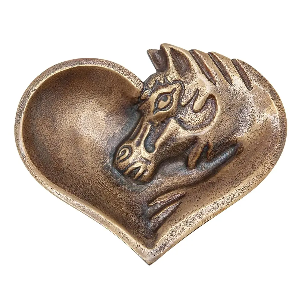 Free Shipping - Antique Brass Horse Heart Dish - Small Bowl Tray Gift for Horse Lover, Horse Race Fans, Equestrian, Horse Racer
Free Shipping - Antique Brass Horse Heart Dish - Small Bowl Tray Gift for Horse Lover, Horse Race Fans, Equestrian, Horse Racer