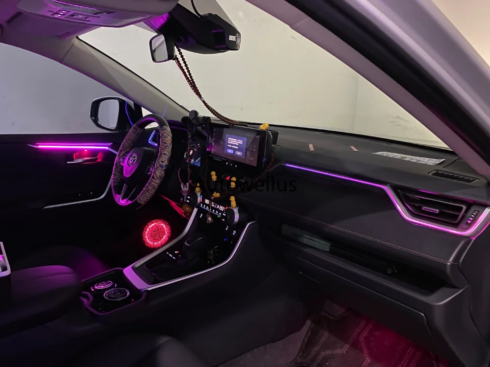 Светодиодные окружающие огни со звездами и звездами для Toyota RVA4/Wildlander 2020-2024, модель 64-цвета, радужные атмосферные лампы
Светодиодные окружающие огни со звездами и звездами для Toyota RVA4/Wildlander 2020-2024, модель 64-цвета, радужные атмосферные лампы