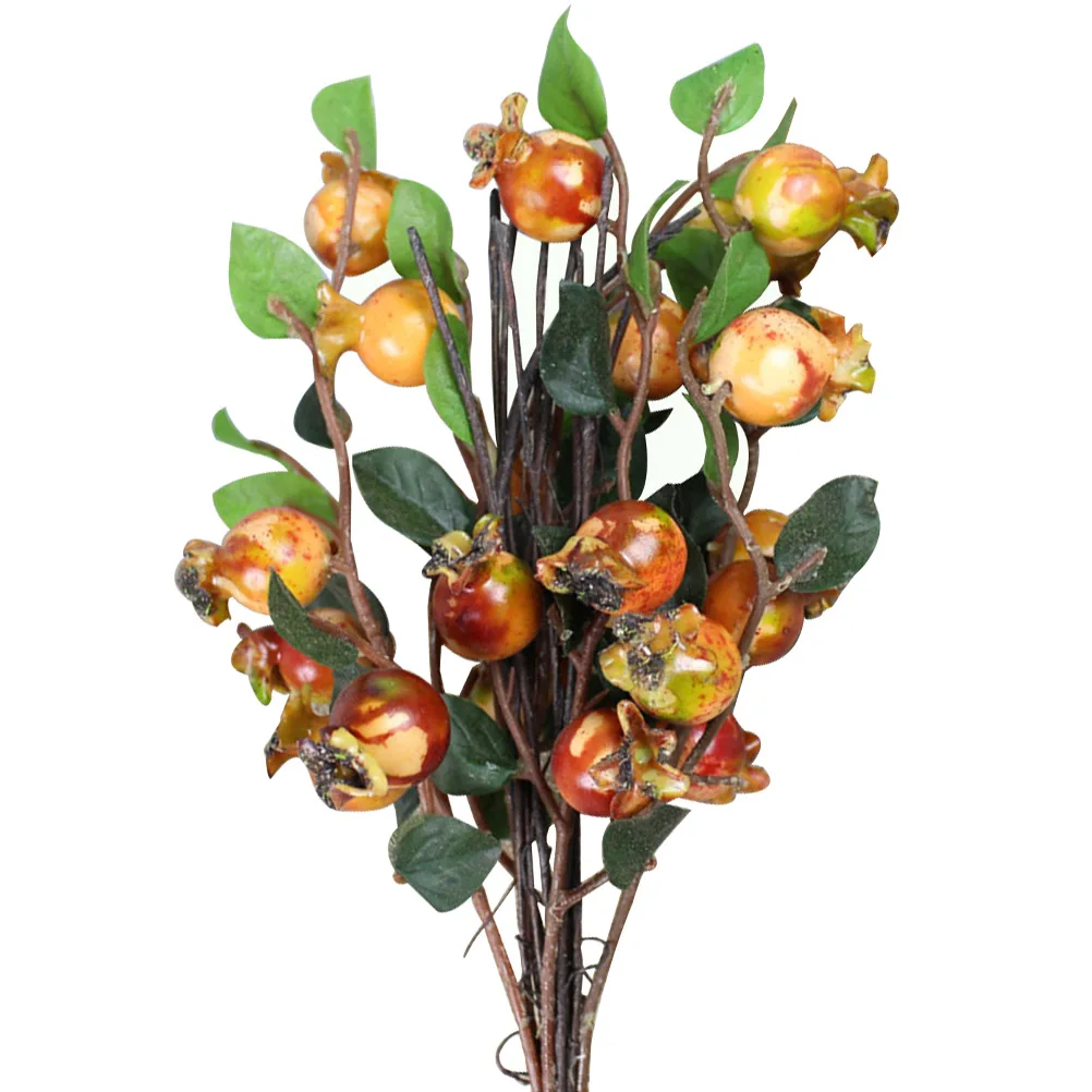Simulation Pomegranate Fruit Artificial Rosehip Berries Decor YellowFloral Accessories Christmas Holly DIY Arrangements
Simulation Pomegranate Fruit Artificial Rosehip Berries Decor YellowFloral Accessories Christmas Holly DIY Arrangements