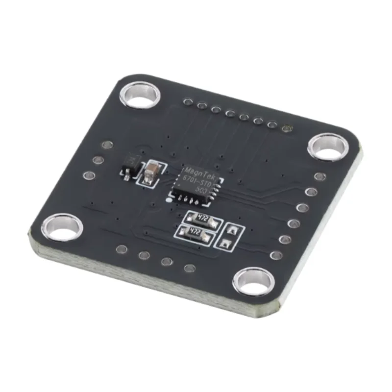 5pcs MT6701QT Magnetic Encoder Magnetic Induction Angle Measurement Sensor Module 4 Communication Interfaces