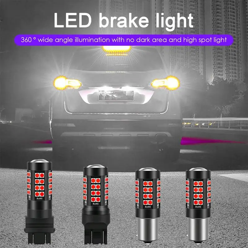 Upgraded Brake Light Bulb LED Bulbs Brighter Brake Lights 1156 7443 3157 1157 3030 44SMD LED Lamps Replacement For Cars
Upgraded Brake Light Bulb LED Bulbs Brighter Brake Lights 1156 7443 3157 1157 3030 44SMD LED Lamps Replacement For Cars