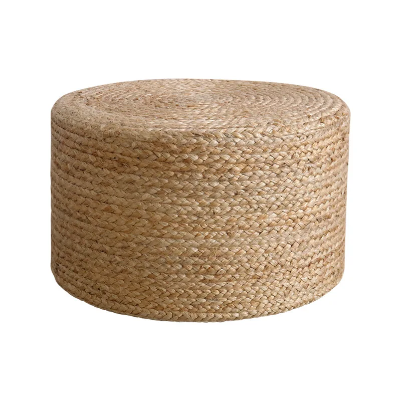 Bangladesh imported jute hand-woven futon, bay window Japanese meditation tatami household seat cushion stool 
Bangladesh imported jute hand-woven futon, bay window Japanese meditation tatami household seat cushion stool