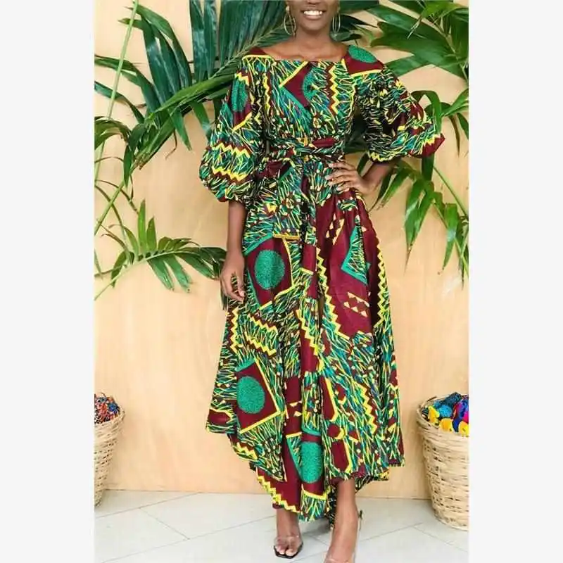 African Print Maxi Dress with Puff Sleeves And Square Neck Digital Print Long Skirt for Women Commute Style mid Waist Ultra Soft
African Print Maxi Dress with Puff Sleeves And Square Neck Digital Print Long Skirt for Women Commute Style mid Waist Ultra Soft