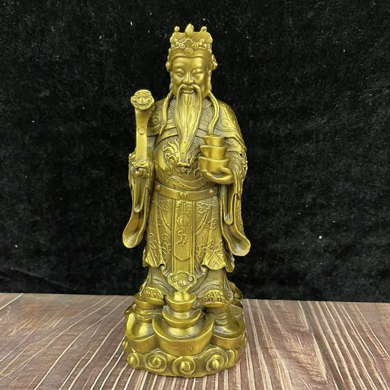 Brass tuobao Ruyi station wholesale auspicious gifts copper ornaments
Brass tuobao Ruyi station wholesale auspicious gifts copper ornaments