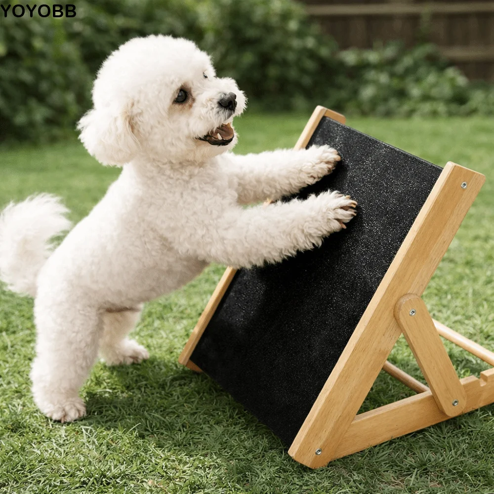 Adjustable Height Dog Scratch Board Folding Standing Pet Nail Polisher Wooden Wear-Resistant Nail Trim Pad Cat Dog Accessories
Adjustable Height Dog Scratch Board Folding Standing Pet Nail Polisher Wooden Wear-Resistant Nail Trim Pad Cat Dog Accessories