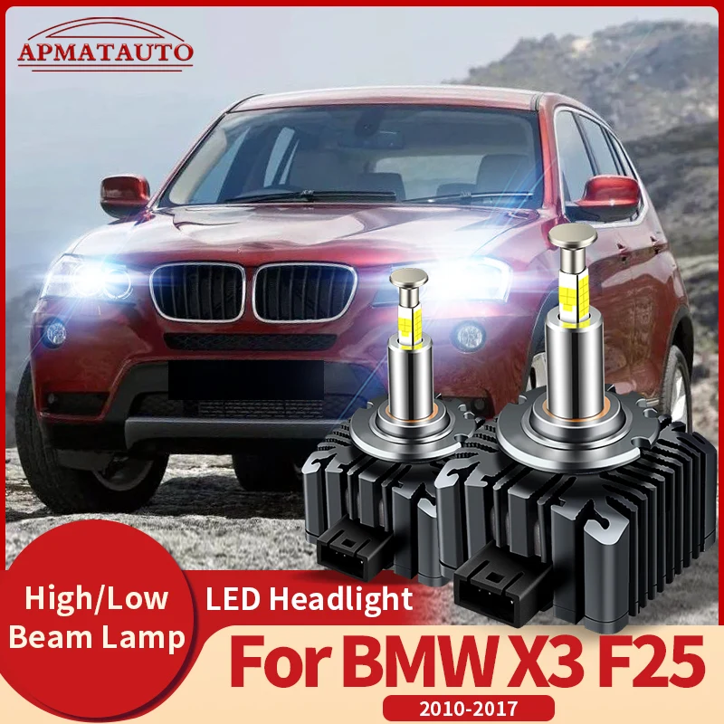 2PCS CANbus Car LED Headlight 32000LM Bulb Kit to Replace HID Conversion Lamps For BMW X3 F25 2010 2011 2012 2013-2017 Plug&Play
2PCS CANbus Car LED Headlight 32000LM Bulb Kit to Replace HID Conversion Lamps For BMW X3 F25 2010 2011 2012 2013-2017 Plug&Play