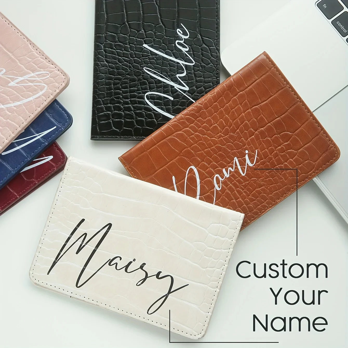 1PC Personalized Name Passport Holder Customized Big Monogram Passport Cover Luxurious Alligator Print Card Holder
1PC Personalized Name Passport Holder Customized Big Monogram Passport Cover Luxurious Alligator Print Card Holder