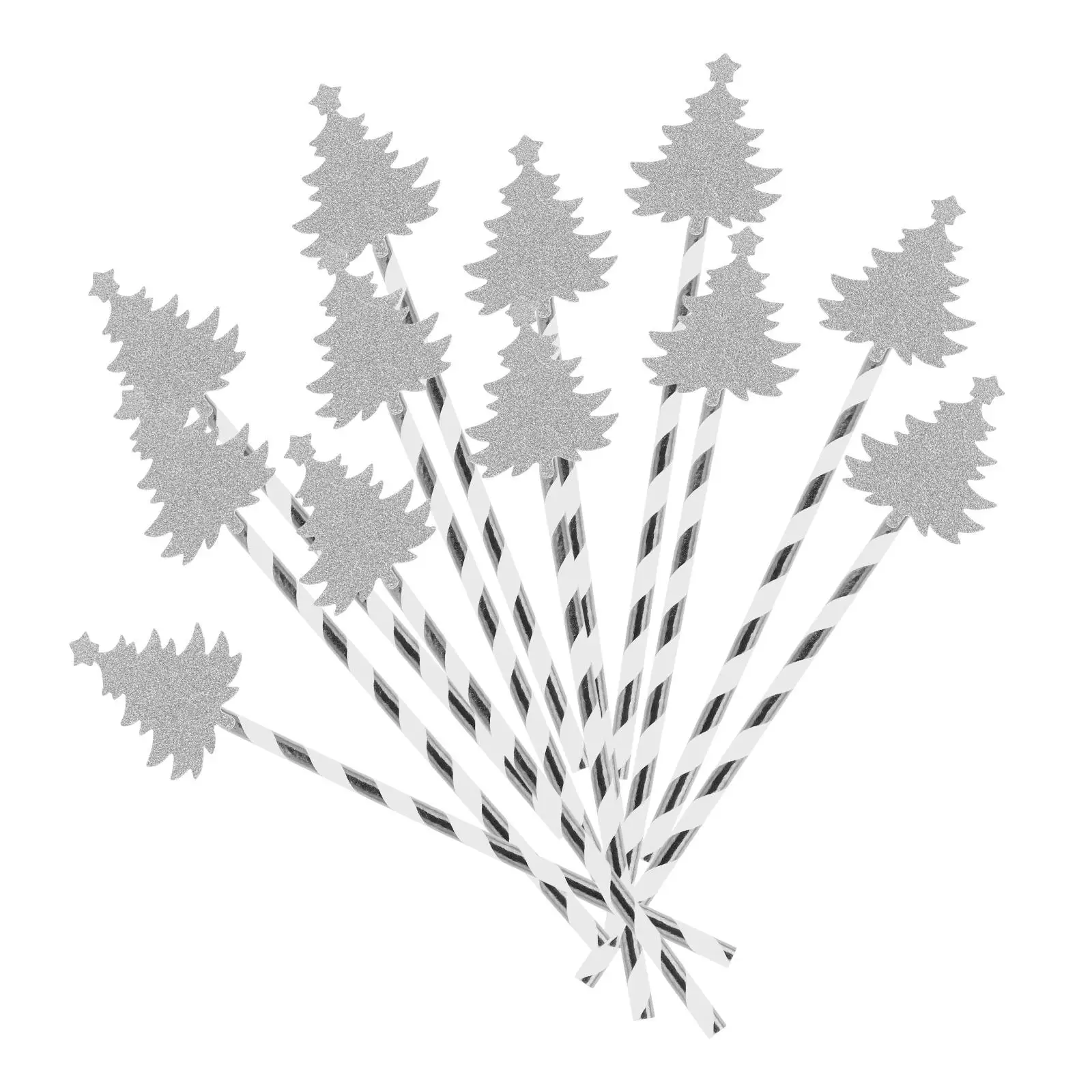 25pcs Christmas Tree Straws Bright Colorful Paper Drinking Straws for Christmas Party Wedding Festival Decorations Straw
25pcs Christmas Tree Straws Bright Colorful Paper Drinking Straws for Christmas Party Wedding Festival Decorations Straw