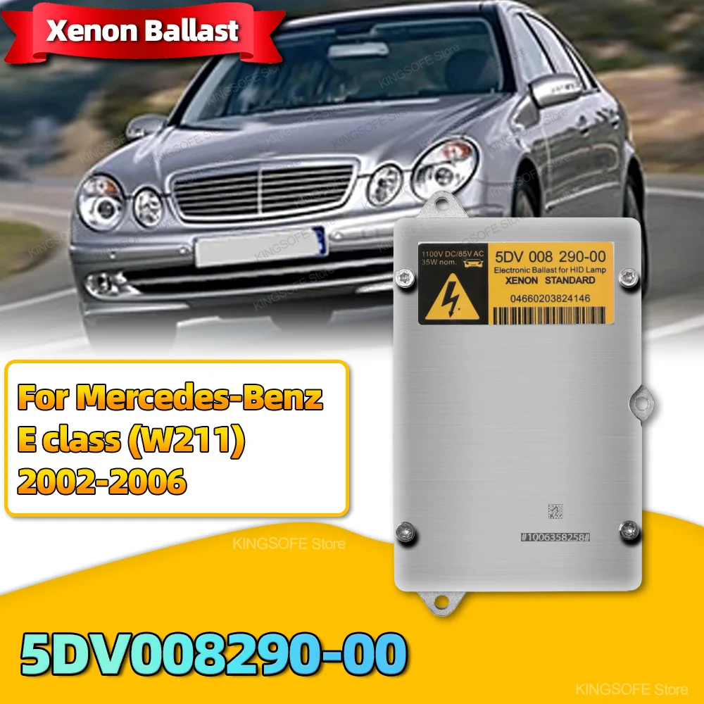 5DV008290 Ballast Control Xenon Unit Module 5DV008290-00 HID Headlight For Mercedes Benz E class W211 2002 2003 2004 2005 2006
5DV008290 Ballast Control Xenon Unit Module 5DV008290-00 HID Headlight For Mercedes Benz E class W211 2002 2003 2004 2005 2006