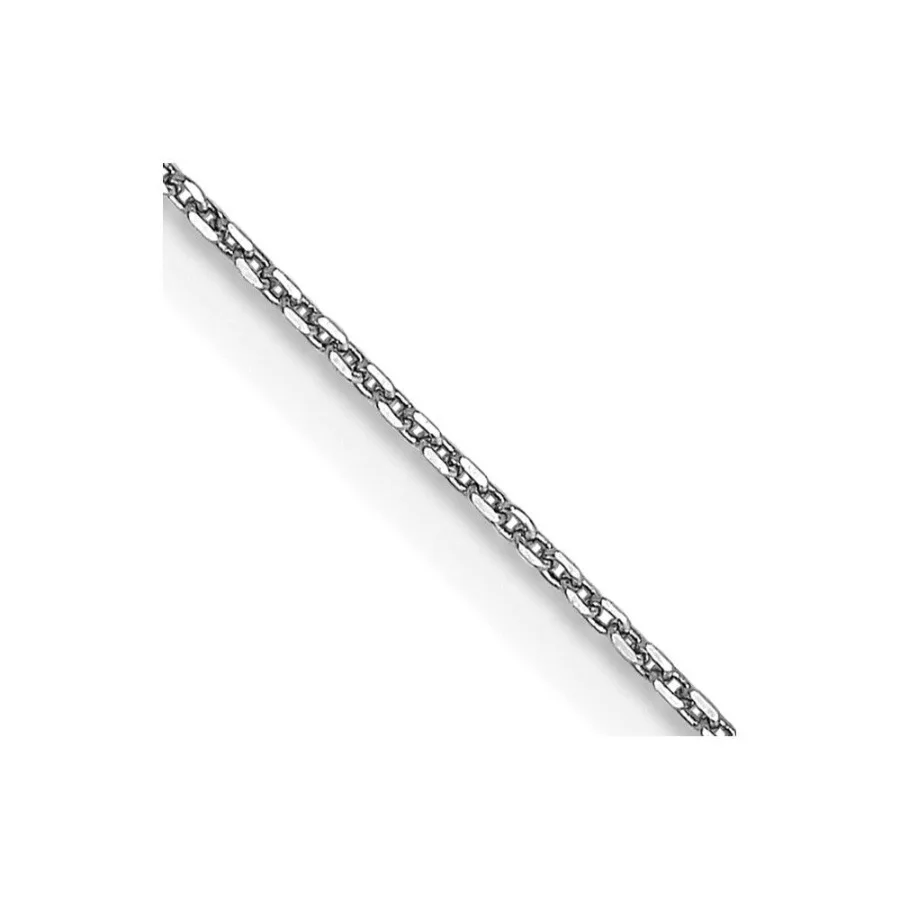 14K White Gold 16 inch.65mm Diamondcut Round Open Link Cable with Lobster Clasp Chain
14K White Gold 16 inch.65mm Diamondcut Round Open Link Cable with Lobster Clasp Chain