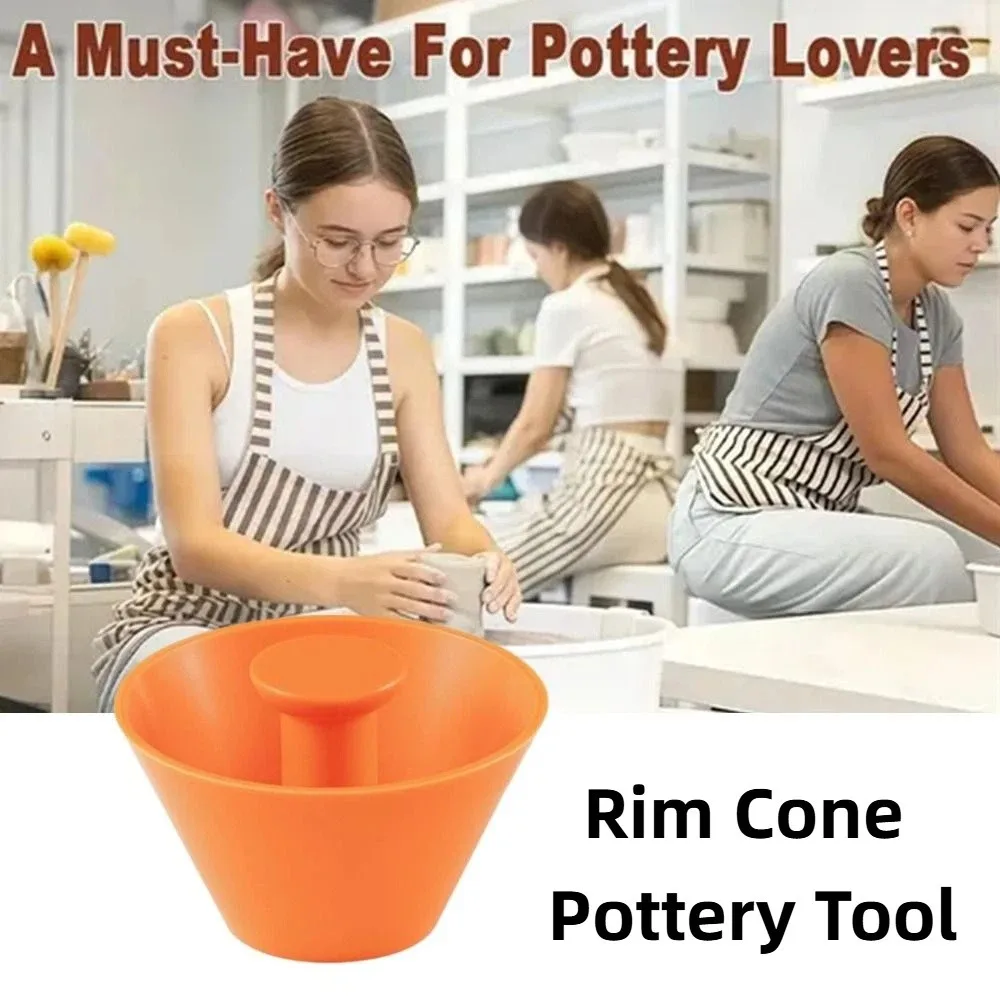 Multiple Size Pottery Rim Cone Shaper Printed Rim Cone DIY Craft Clay Beveling Tool Creative Supplies Rim Adjustment Tool
Multiple Size Pottery Rim Cone Shaper Printed Rim Cone DIY Craft Clay Beveling Tool Creative Supplies Rim Adjustment Tool