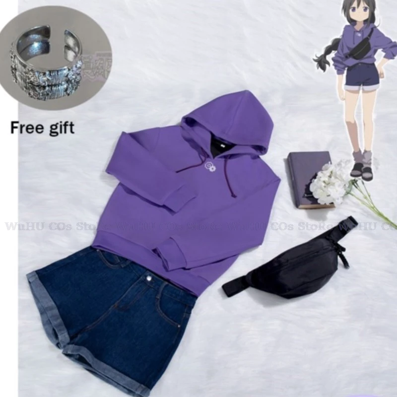 Anime Puella Magi Madoka Magica Akemi Homura Cosplay Costume Akemi Homura Wig Women Daily Suit Uniform Hoodie Halloween Cosplay
Anime Puella Magi Madoka Magica Akemi Homura Cosplay Costume Akemi Homura Wig Women Daily Suit Uniform Hoodie Halloween Cosplay
