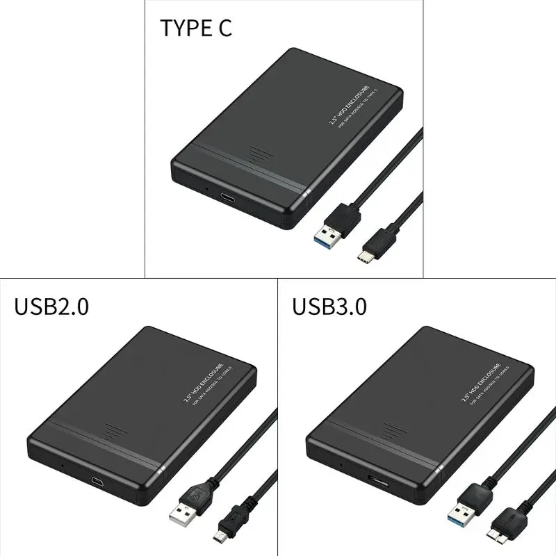 USB3.0 2.0 Type C 2,5-дюймовый жесткий диск для жесткого диска в чехле для портативного компьютера
USB3.0 2.0 Type C 2,5-дюймовый жесткий диск для жесткого диска в чехле для портативного компьютера