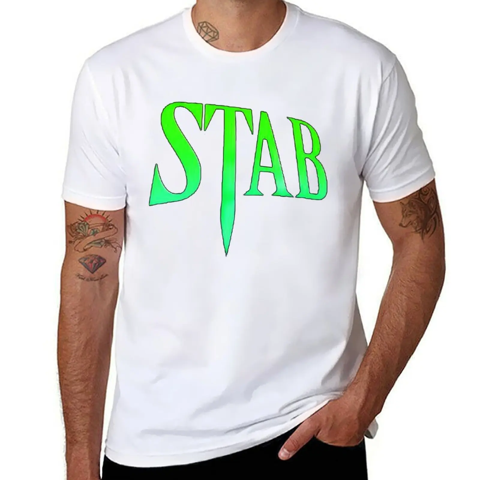Stab T-Shirt man t shirts cotton man graphic t shirt T-Shirt
Stab T-Shirt man t shirts cotton man graphic t shirt T-Shirt