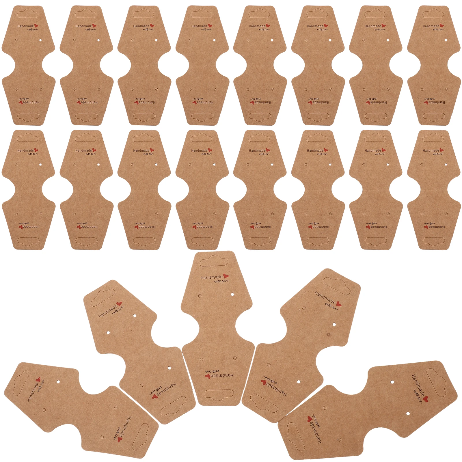 300pcs Jewelry Cards Card Earring Holder Paper Display Cards for Necklace Storage Brown Ear Studs Holder Craft Show
300pcs Jewelry Cards Card Earring Holder Paper Display Cards for Necklace Storage Brown Ear Studs Holder Craft Show