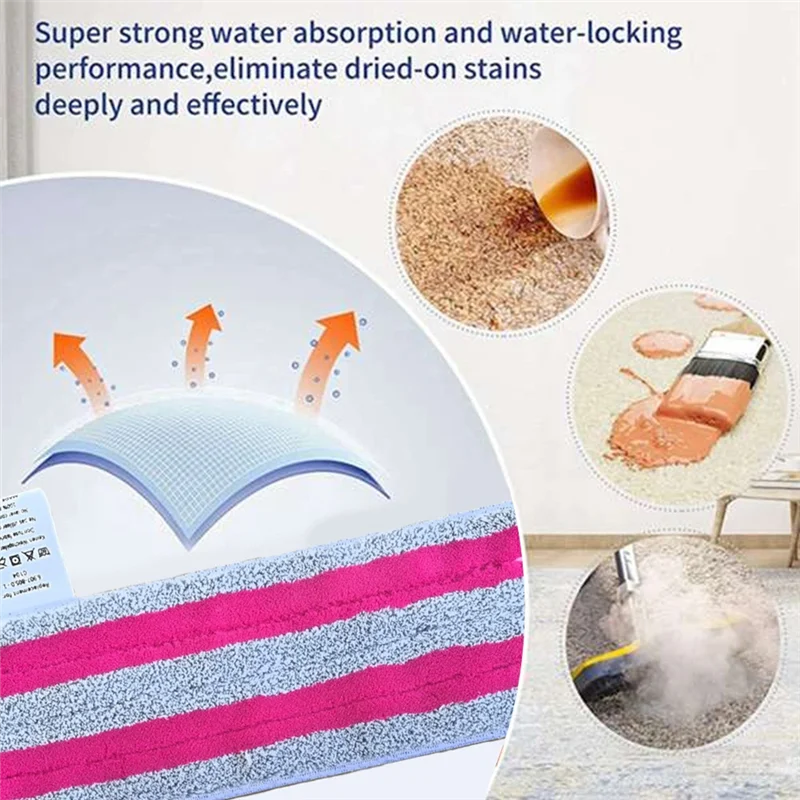 FGGS-4PCS Steam Microfiber Mop Cloths For Karcher SC1 SC2 SC3 SC4 SC5 Steam Mop Vacuum Cleaner Parts Efficient Cleaning Accessor
FGGS-4PCS Steam Microfiber Mop Cloths For Karcher SC1 SC2 SC3 SC4 SC5 Steam Mop Vacuum Cleaner Parts Efficient Cleaning Accessor