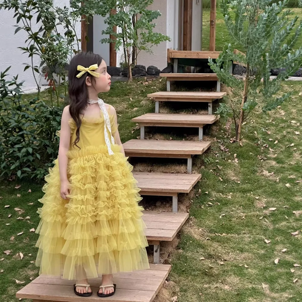 Girls Princess Dress 2026 Summer New Girls Baby Super Heavy Industry Style Strap Dress Children Birthday Party Dress
Girls Princess Dress 2026 Summer New Girls Baby Super Heavy Industry Style Strap Dress Children Birthday Party Dress