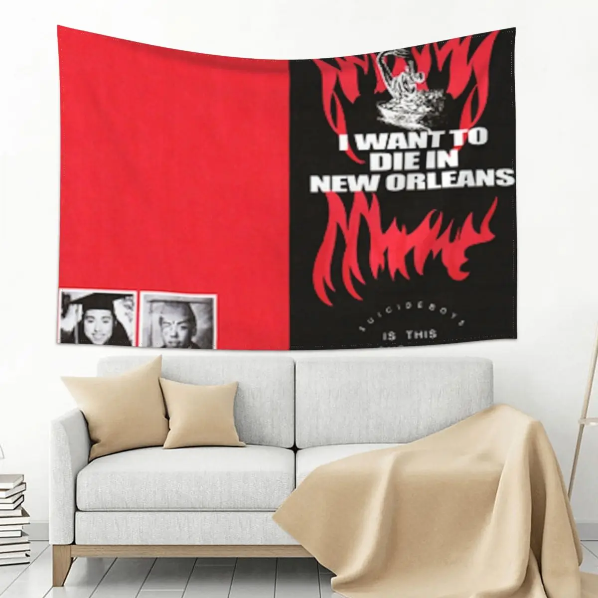 IWANTTODIEINNEWORLEANS Tapestry Decor For Room Home Decorations Decorative Wall Cute Room Things Tapestry
IWANTTODIEINNEWORLEANS Tapestry Decor For Room Home Decorations Decorative Wall Cute Room Things Tapestry