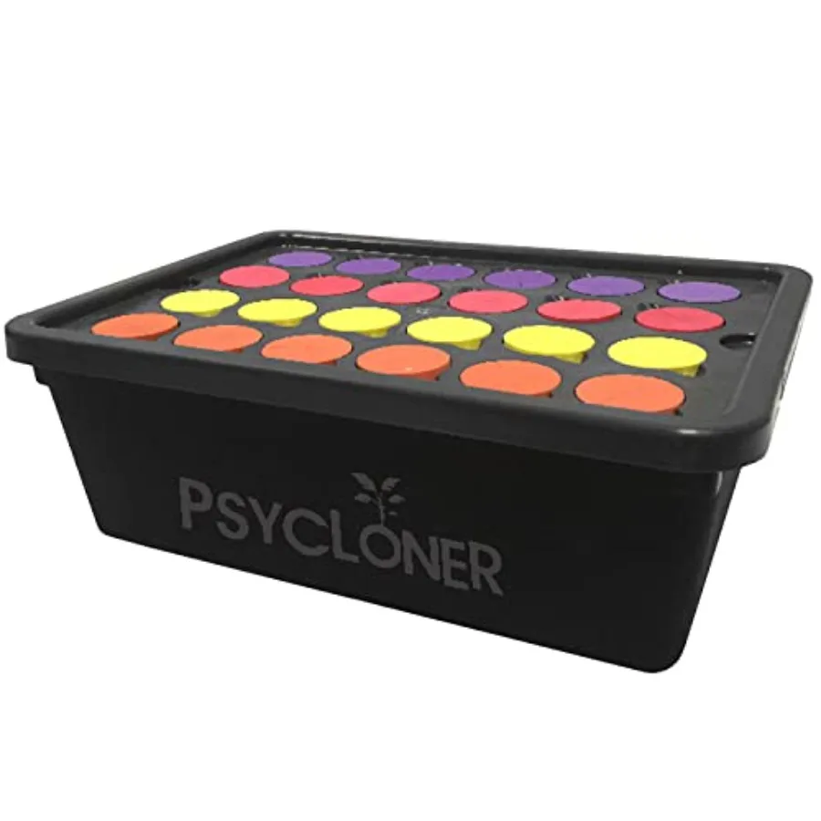Psycloner Clone Machine Hydroponics System Cloner for Plant Cuttings Propagation 2 Gallon Deep Water Culture DWC 24 Site
Psycloner Clone Machine Hydroponics System Cloner for Plant Cuttings Propagation 2 Gallon Deep Water Culture DWC 24 Site