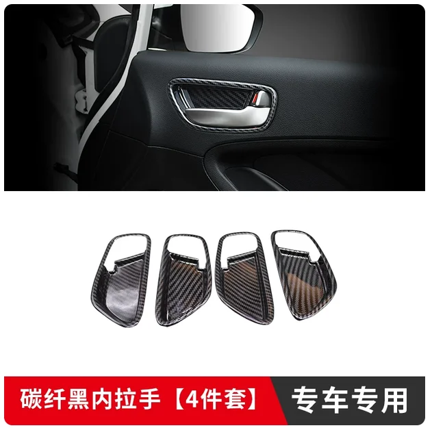 For KIA K3 2016-2018 Carbon Fiber Pattern Interior Door Handle Upgrade ABS Scratch-Resistant and Wear-Resistant Car Accessories
For KIA K3 2016-2018 Carbon Fiber Pattern Interior Door Handle Upgrade ABS Scratch-Resistant and Wear-Resistant Car Accessories