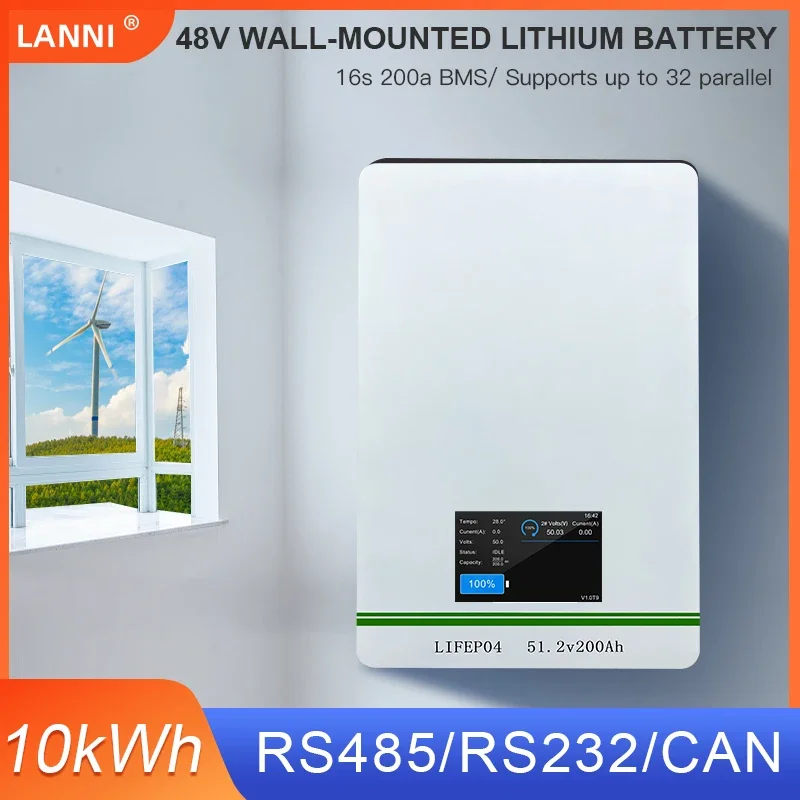 48v 200ah Energy Storage System 10KW Inverter 10240KWH Lithium Battery All In One Home Solar System
48v 200ah Energy Storage System 10KW Inverter 10240KWH Lithium Battery All In One Home Solar System