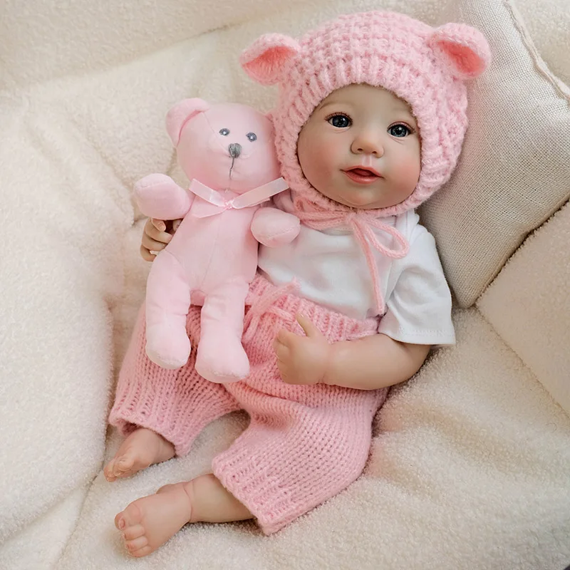 19inch 48cm Newborn Baby Doll Abigail 3D Skin Tone with Visible Veins Hand Paint Hair Doll
19inch 48cm Newborn Baby Doll Abigail 3D Skin Tone with Visible Veins Hand Paint Hair Doll
