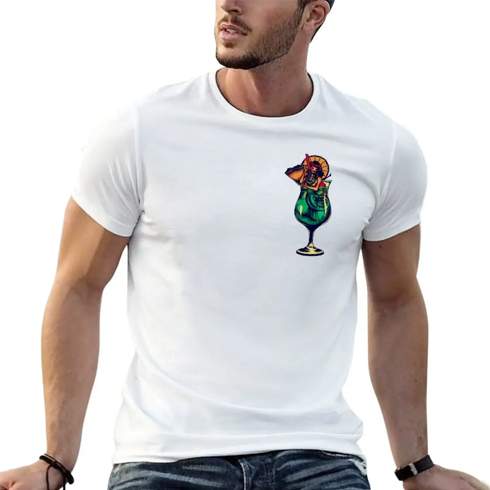 HULA GIRL MERMAID IN TIKI COCKTAIL TATTOO T-Shirt sweat man clothes korean fashion mens big and tall t shirts
HULA GIRL MERMAID IN TIKI COCKTAIL TATTOO T-Shirt sweat man clothes korean fashion mens big and tall t shirts