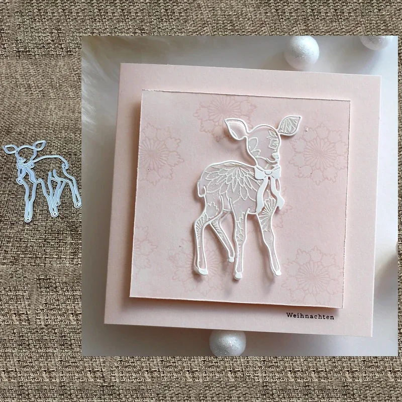 Новый дизайн, металлическая вырубная форма-трафарет для декора в виде оленя, для скрапбукинга, вырезания, тиснения, для альбомов, бумажных открыток и поделок
Новый дизайн, металлическая вырубная форма-трафарет для декора в виде оленя, для скрапбукинга, вырезания, тиснения, для альбомов, бумажных открыток и поделок