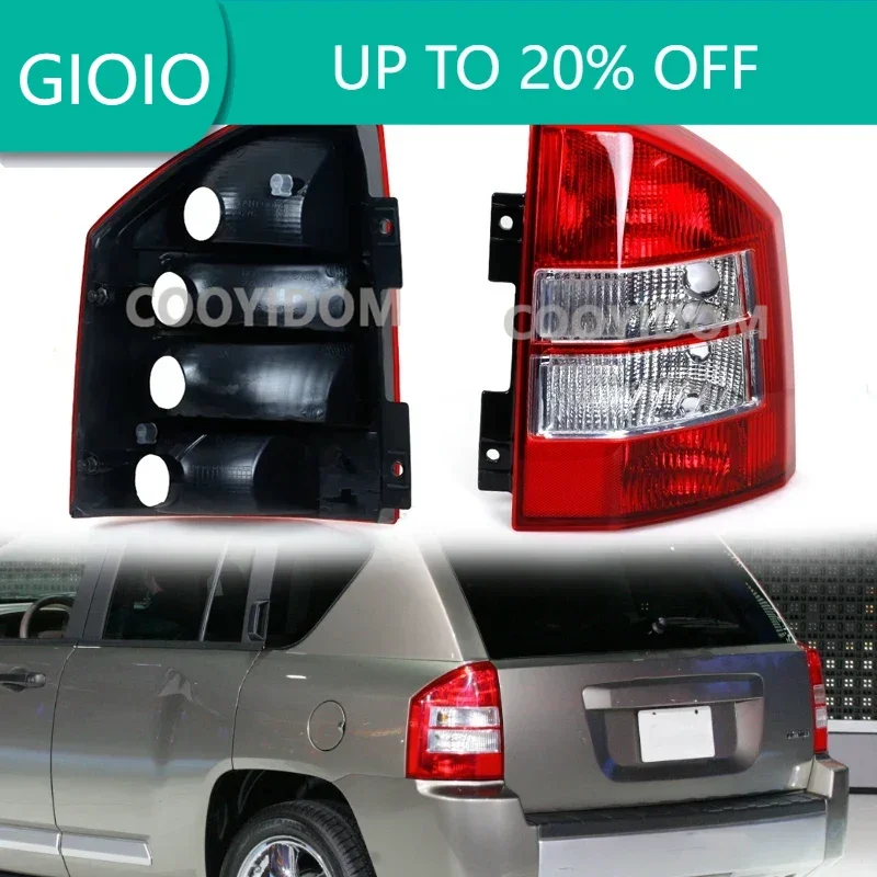Car Rear Tail Light Cover For Jeep Compass 2007 2008 2009 2010 Fog Turn Signal Auto Parts Brake Lamp Shade Without Bulb
Car Rear Tail Light Cover For Jeep Compass 2007 2008 2009 2010 Fog Turn Signal Auto Parts Brake Lamp Shade Without Bulb