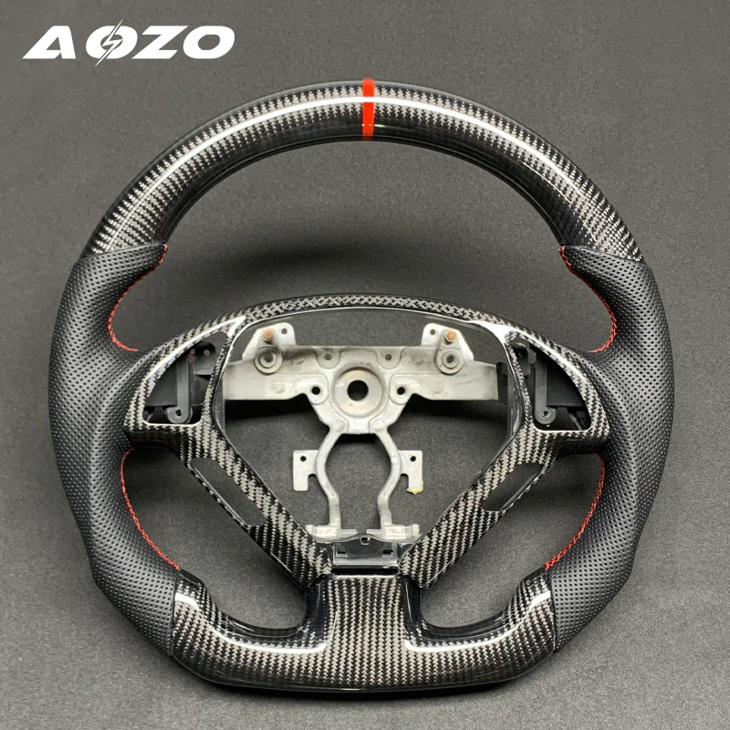 Infiniti G25 G37 G37 G35 Ex25 G37s G37X 2009 2010 2011 2013 Carbon fiber steering wheel perforated leather Customized
Infiniti G25 G37 G37 G35 Ex25 G37s G37X 2009 2010 2011 2013 Carbon fiber steering wheel perforated leather Customized