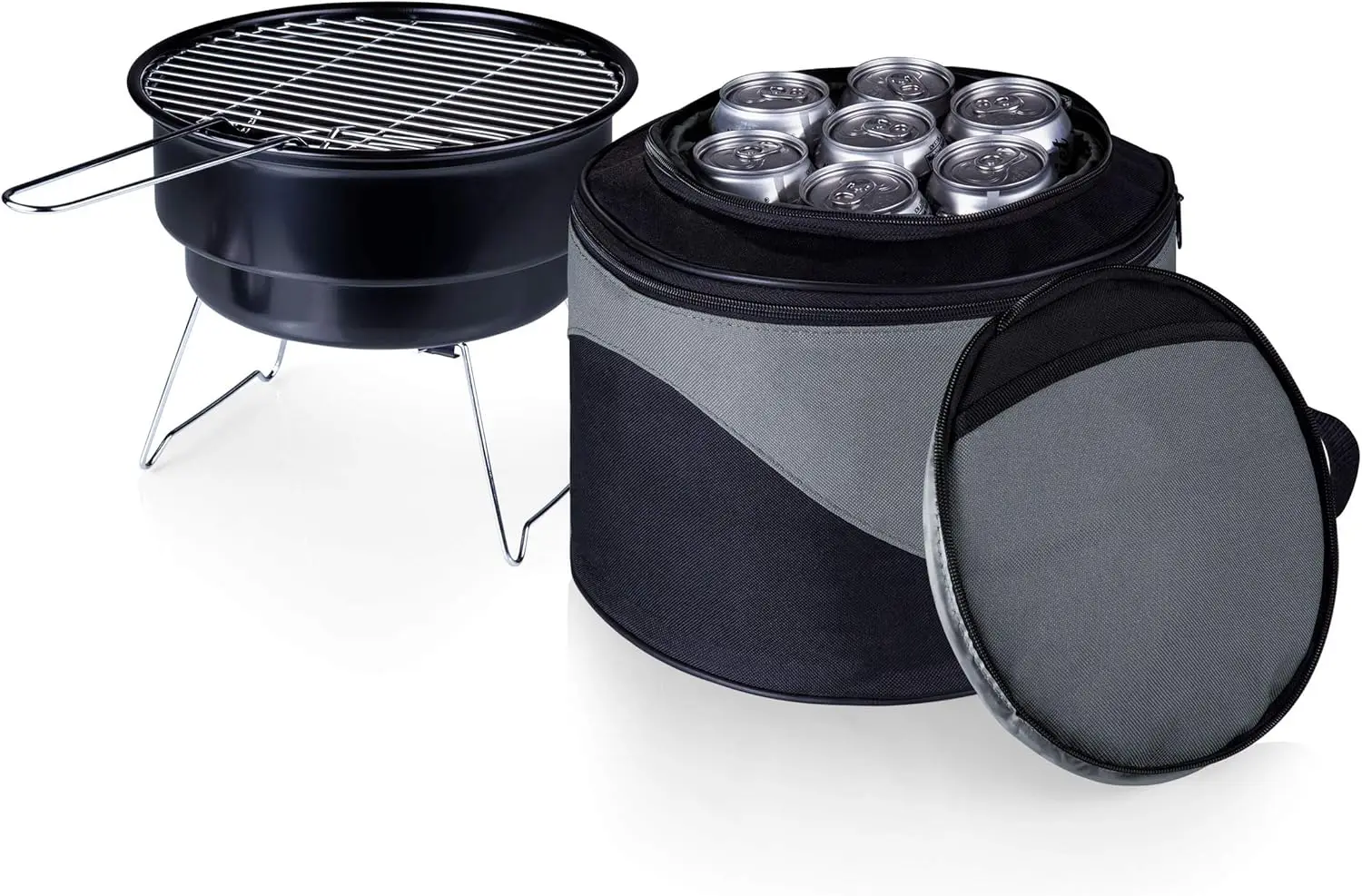 Caliente Portable Charcoal Grill & Cooler Tote, Take Anywhere BBQ Grill with Enameled Fire Bowl and Carrying Tote that Doubles a
Caliente Portable Charcoal Grill & Cooler Tote, Take Anywhere BBQ Grill with Enameled Fire Bowl and Carrying Tote that Doubles a