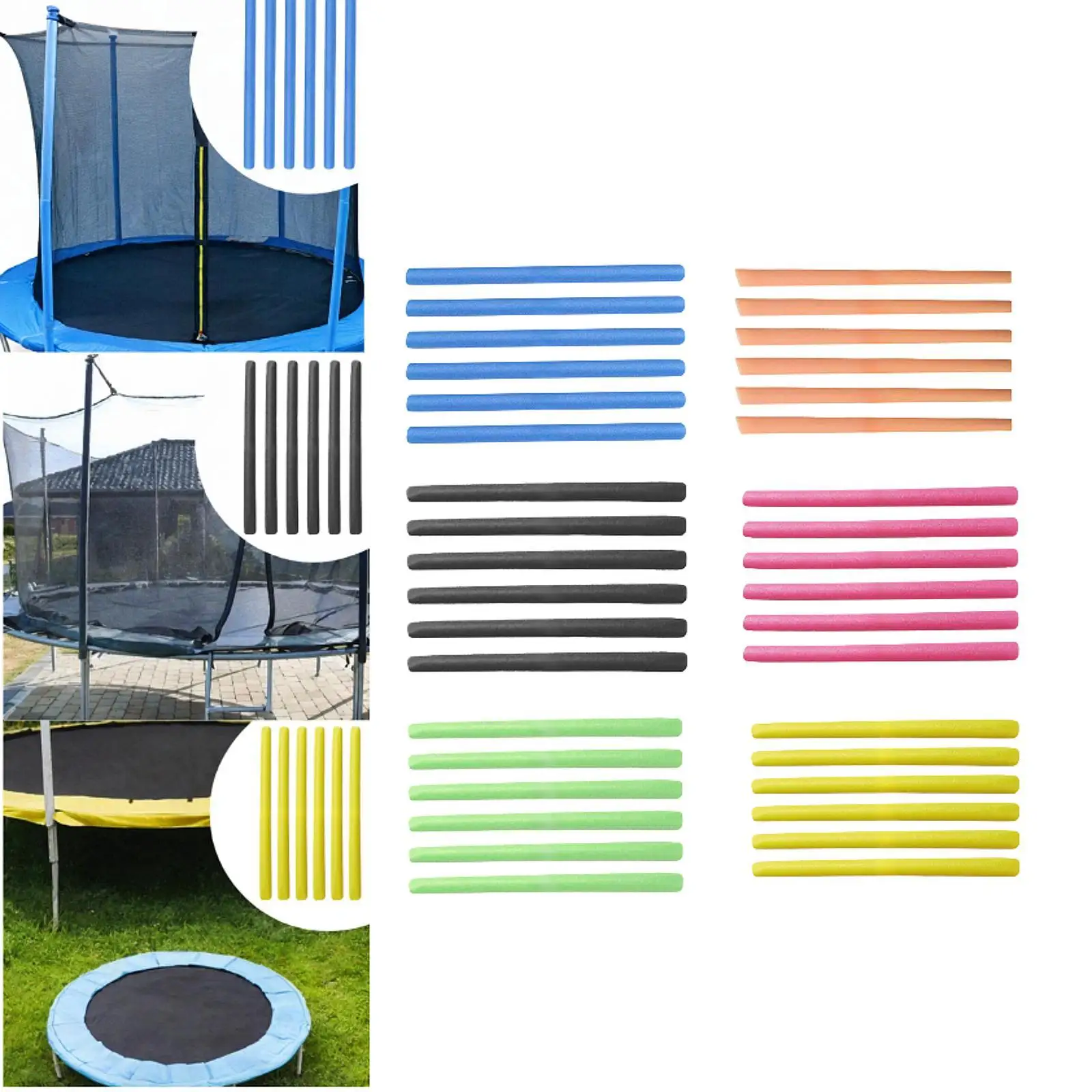 6 шт., корпус для батута, пенопластовые рукава, легкие защитные чехлы от столкновений для трубки, перила для кровати, трубы
6 шт., корпус для батута, пенопластовые рукава, легкие защитные чехлы от столкновений для трубки, перила для кровати, трубы