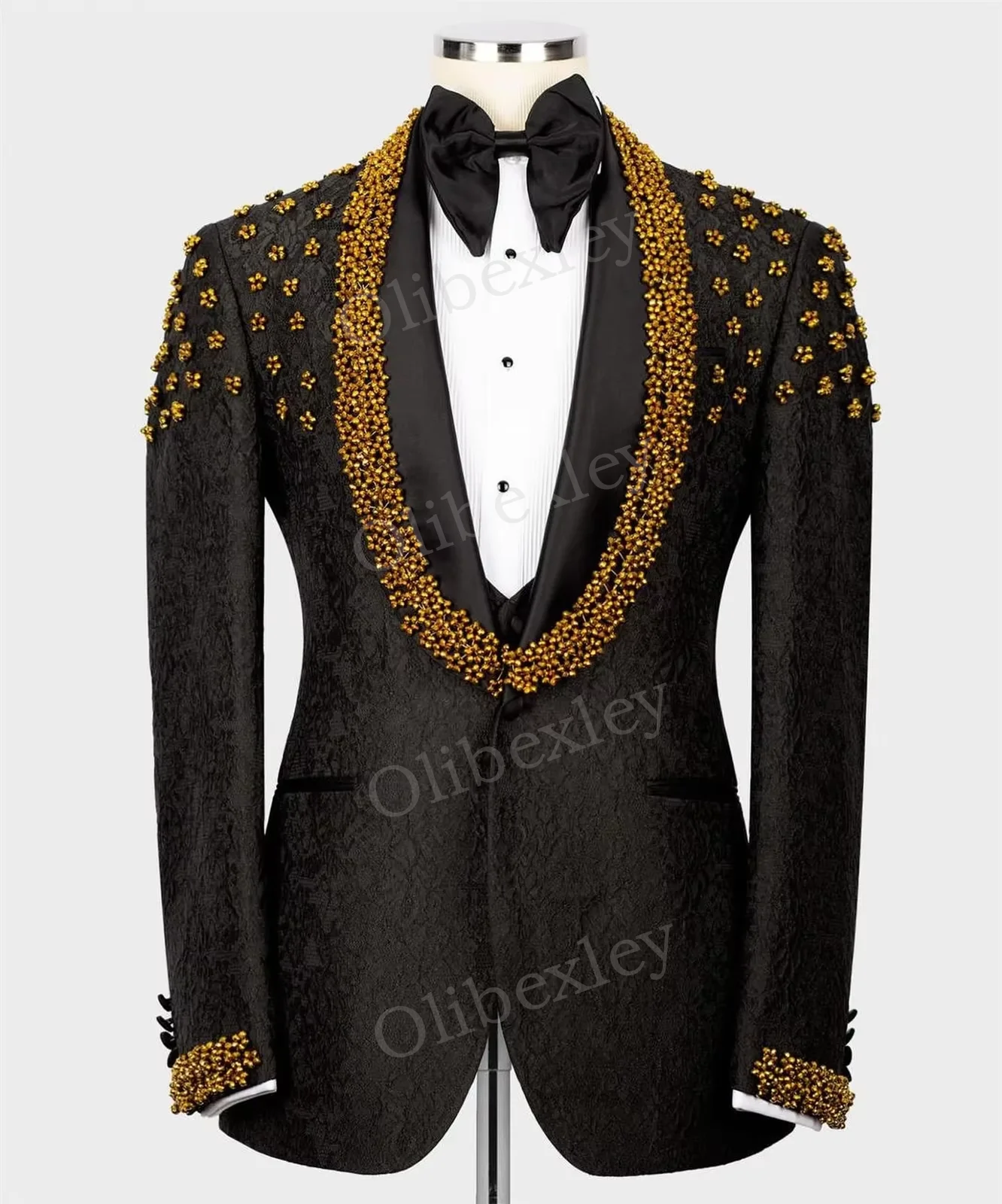 Elegante 2025 Mens Suits Slim Fit 2 Piece Fashion Beaded Crystals Slim Fit tuxedo regular for man formal business Wedding Groom
Elegante 2025 Mens Suits Slim Fit 2 Piece Fashion Beaded Crystals Slim Fit tuxedo regular for man formal business Wedding Groom