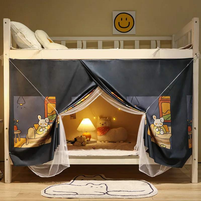 Custom Mosquito Net Light Blocking Cloth Bed Curtain Dormitory Girls Upper Bunk Dual-use Integrated Style Ins Wind Lower B
Custom Mosquito Net Light Blocking Cloth Bed Curtain Dormitory Girls Upper Bunk Dual-use Integrated Style Ins Wind Lower B
