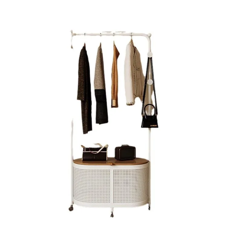 Floor, hanger, bedroom, simple, Japanese, imitation rattan, storage, cream style
Floor, hanger, bedroom, simple, Japanese, imitation rattan, storage, cream style