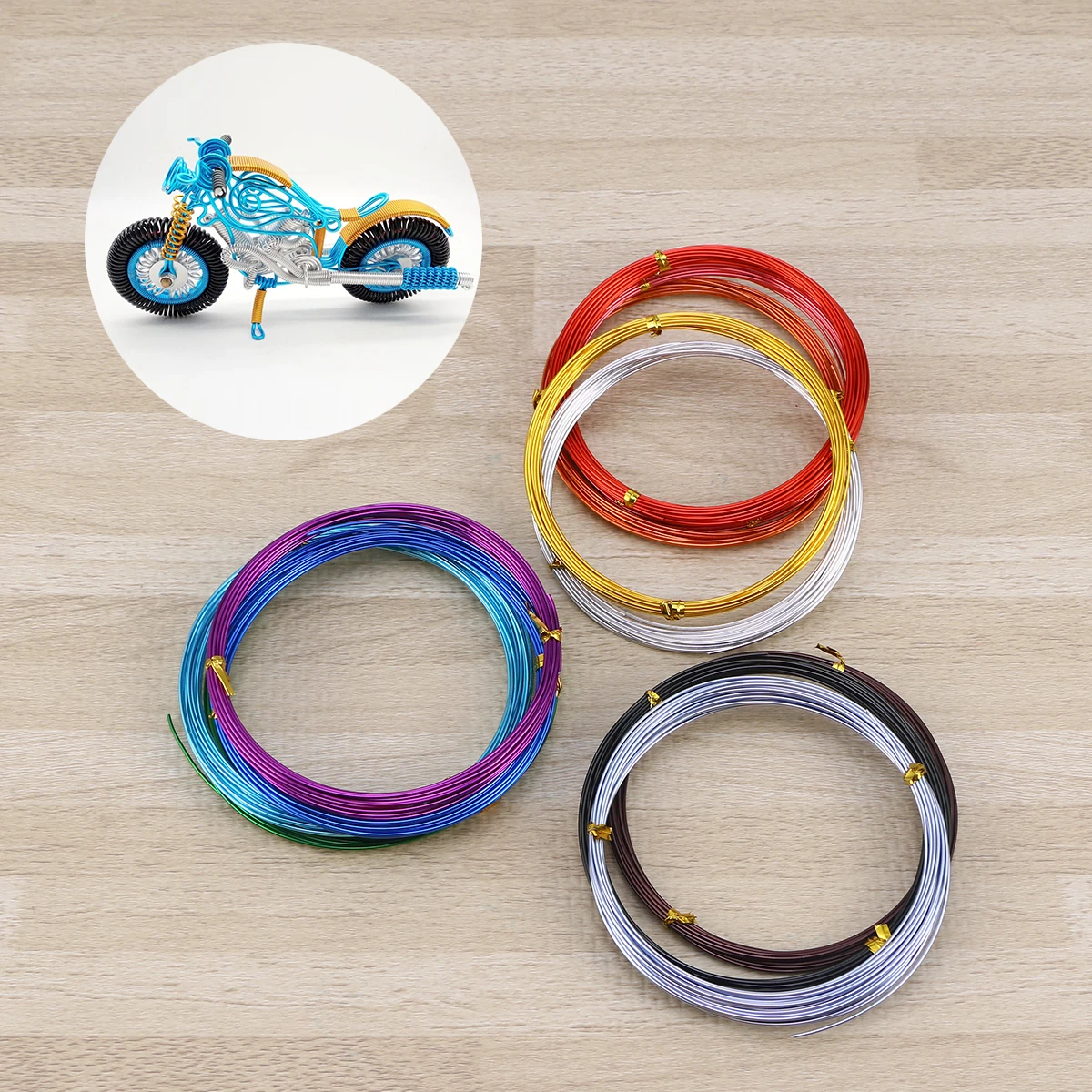 Soft Colored Aluminum Wire Perfect for Jewelry Sewing Crafts Necklace Bracelet Making Projects
Soft Colored Aluminum Wire Perfect for Jewelry Sewing Crafts Necklace Bracelet Making Projects