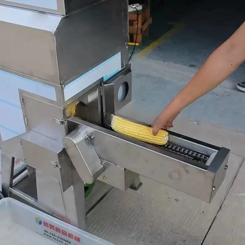 Commercial Efficient Fresh Corn Hulling And Threshing Machine, High-Power And Fast Corn Seed Remover
Commercial Efficient Fresh Corn Hulling And Threshing Machine, High-Power And Fast Corn Seed Remover