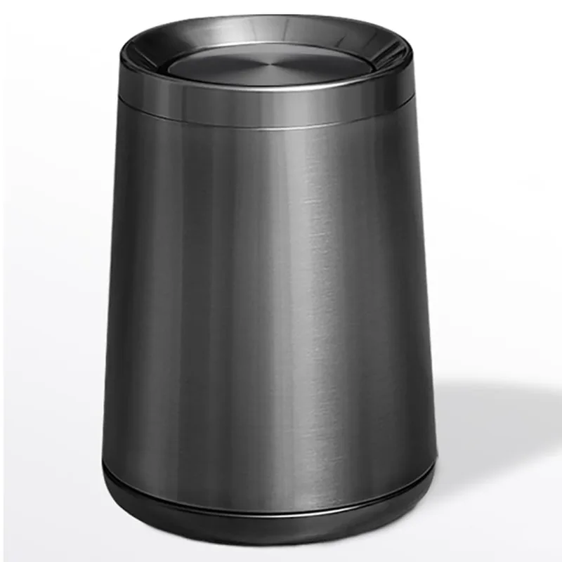 Swing Lid Trash Can,Brushed Stainless Steel Garbage Can with Flipping Lid,for Bathroom, Kitchen,Living Room,Bedroom,Hotel
Swing Lid Trash Can,Brushed Stainless Steel Garbage Can with Flipping Lid,for Bathroom, Kitchen,Living Room,Bedroom,Hotel