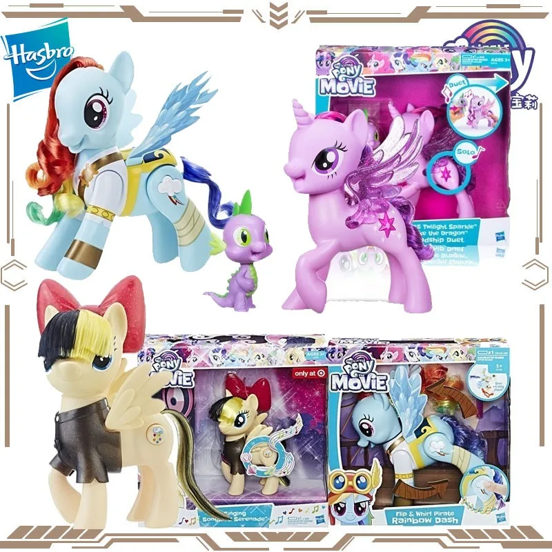 Hasbro Original My Little Pony Anime Figure Music Rainbow Dash Singer Pony Action Figure Toys for Boys Girls Kids Gift Model
Hasbro Original My Little Pony Anime Figure Music Rainbow Dash Singer Pony Action Figure Toys for Boys Girls Kids Gift Model