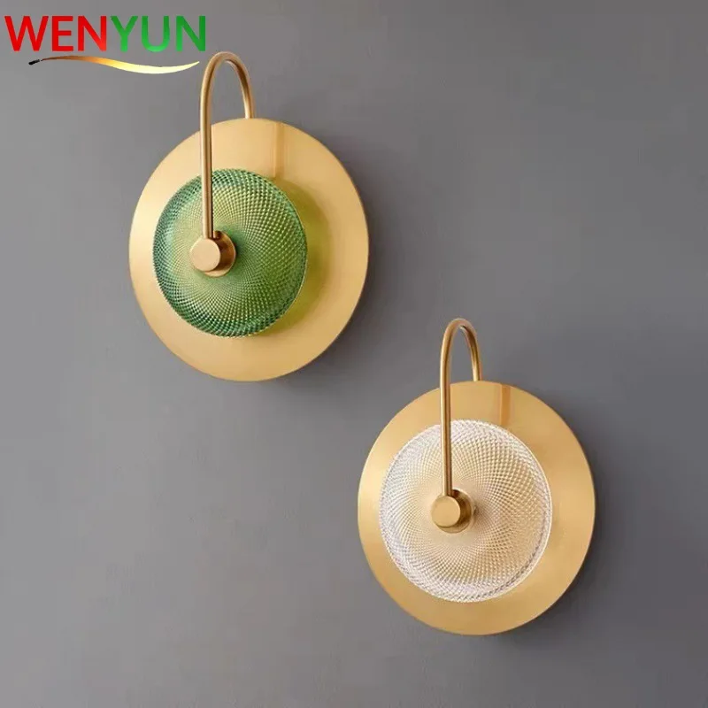 Nordic Glass Wall Lamp Led Minimalist Lighting Living Bedroom Background Golden Sconces Bedside Decoration Lights Fixture
Nordic Glass Wall Lamp Led Minimalist Lighting Living Bedroom Background Golden Sconces Bedside Decoration Lights Fixture