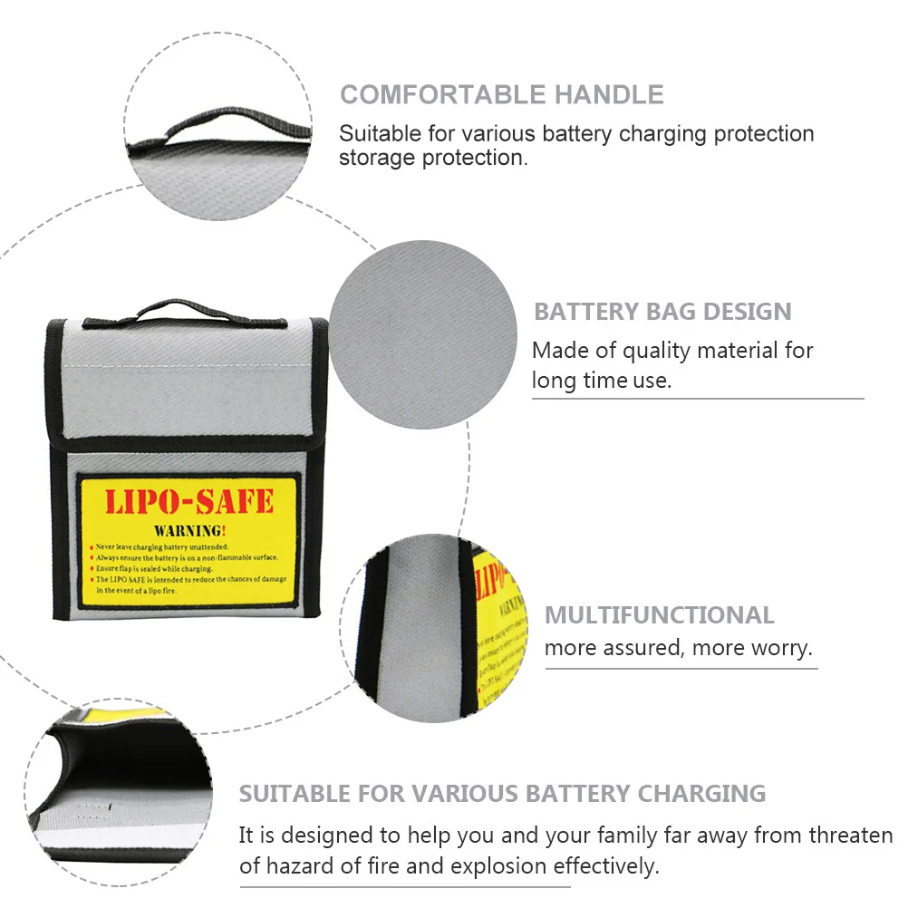 1pc Fireproof Explosion-Proof Bag Large Size Storage Protective Case Safe Bag for Storage Box
1pc Fireproof Explosion-Proof Bag Large Size Storage Protective Case Safe Bag for Storage Box