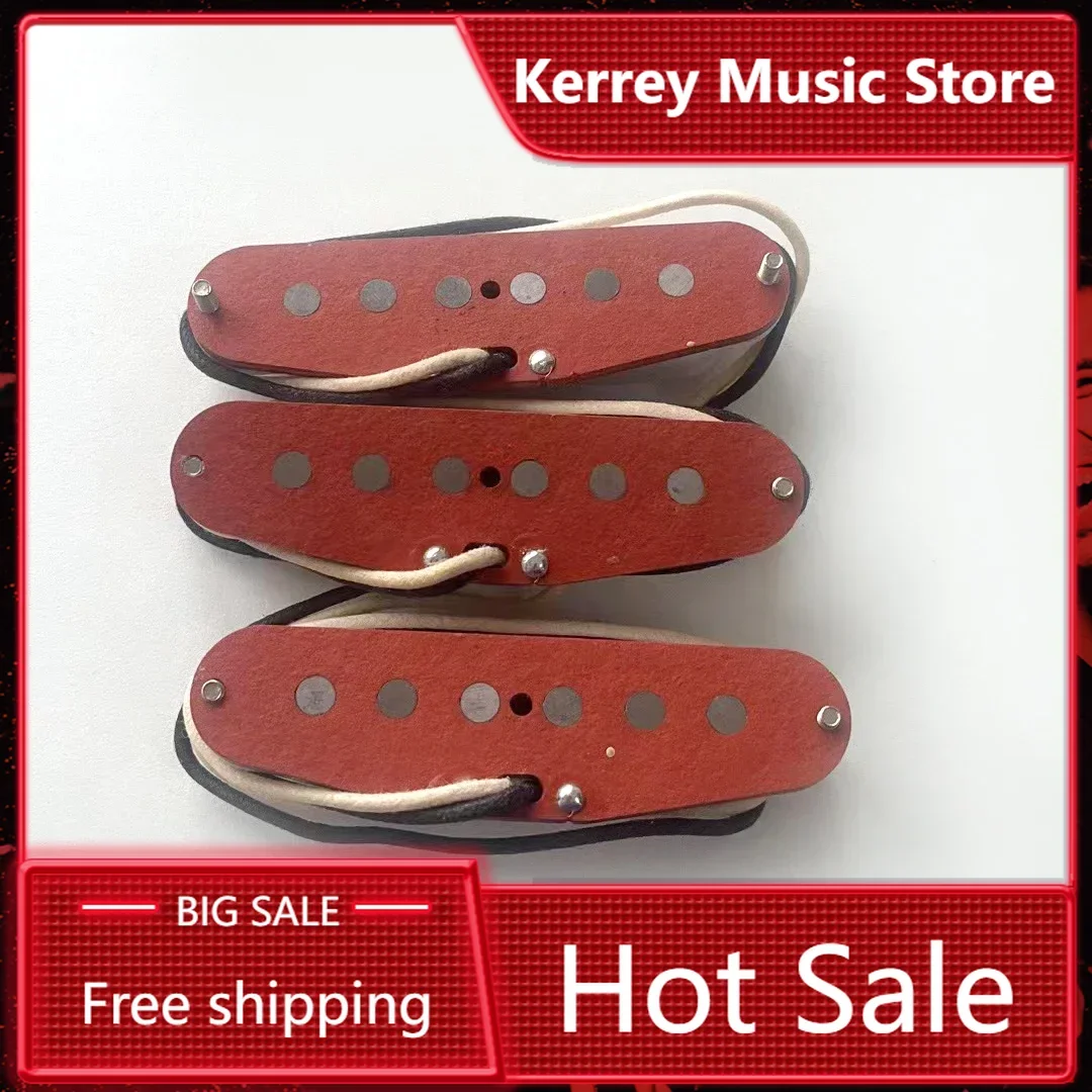 "SSS Alnico 5 Single Coil Pickup – Vintage Tone Electric Guitar Pickups / Replacement Pickup for Strat/ST Style Guitar"
"SSS Alnico 5 Single Coil Pickup – Vintage Tone Electric Guitar Pickups / Replacement Pickup for Strat/ST Style Guitar"