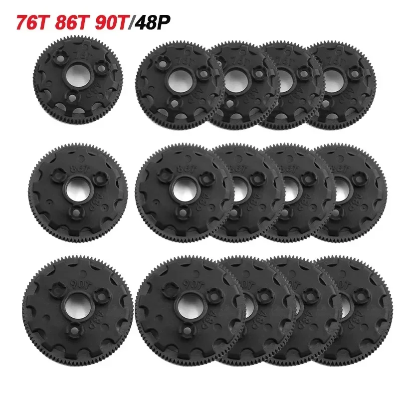 RC Part 5pcs 76T 83T 86T 90T 48P Spur Gear 4676 4683 4686 4690 for Traxxas Slash 2WD Bandit Rustler Stampede 2WD Upgrade Parts
RC Part 5pcs 76T 83T 86T 90T 48P Spur Gear 4676 4683 4686 4690 for Traxxas Slash 2WD Bandit Rustler Stampede 2WD Upgrade Parts