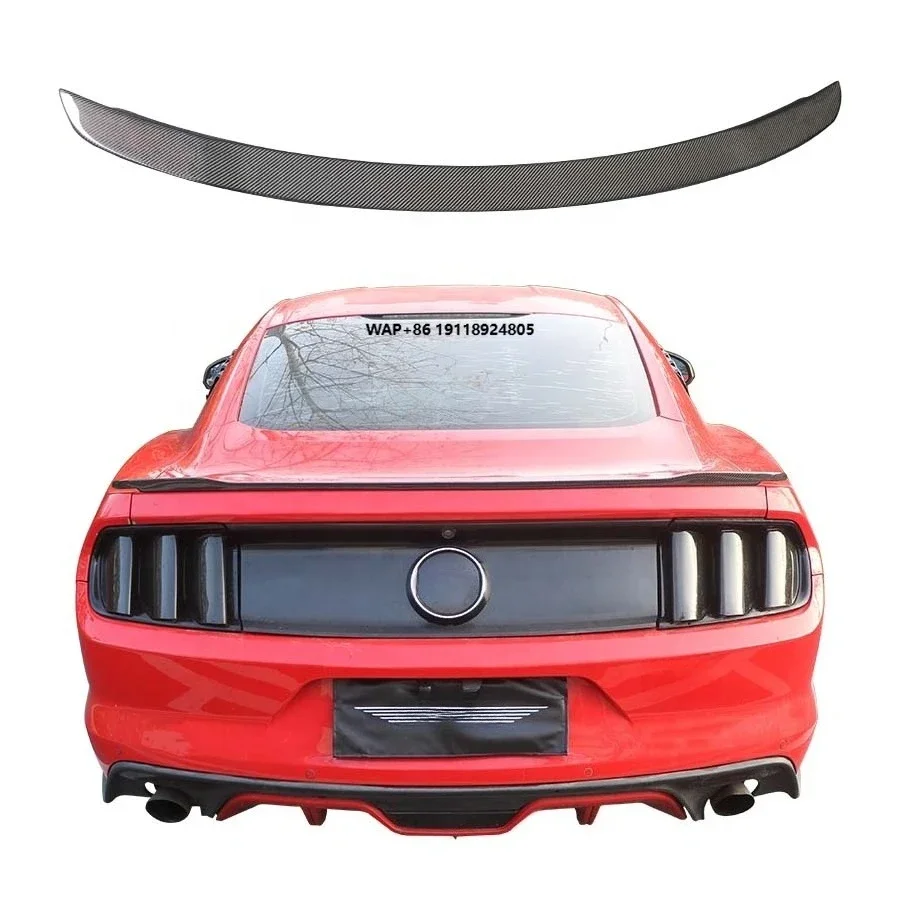 2015-2023 Mustang Carbon Fiber Rear Spoiler Ducktail Deck Tail Wing Accessories Body Kit
2015-2023 Mustang Carbon Fiber Rear Spoiler Ducktail Deck Tail Wing Accessories Body Kit