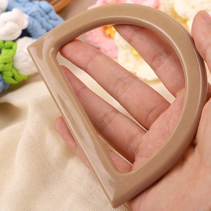 D-shaped Wooden/Plastic Bags Handle Replacement Handcrafted DIY Bags Accessories Handbag Purse Tote Handle Half Round Handle
D-shaped Wooden/Plastic Bags Handle Replacement Handcrafted DIY Bags Accessories Handbag Purse Tote Handle Half Round Handle