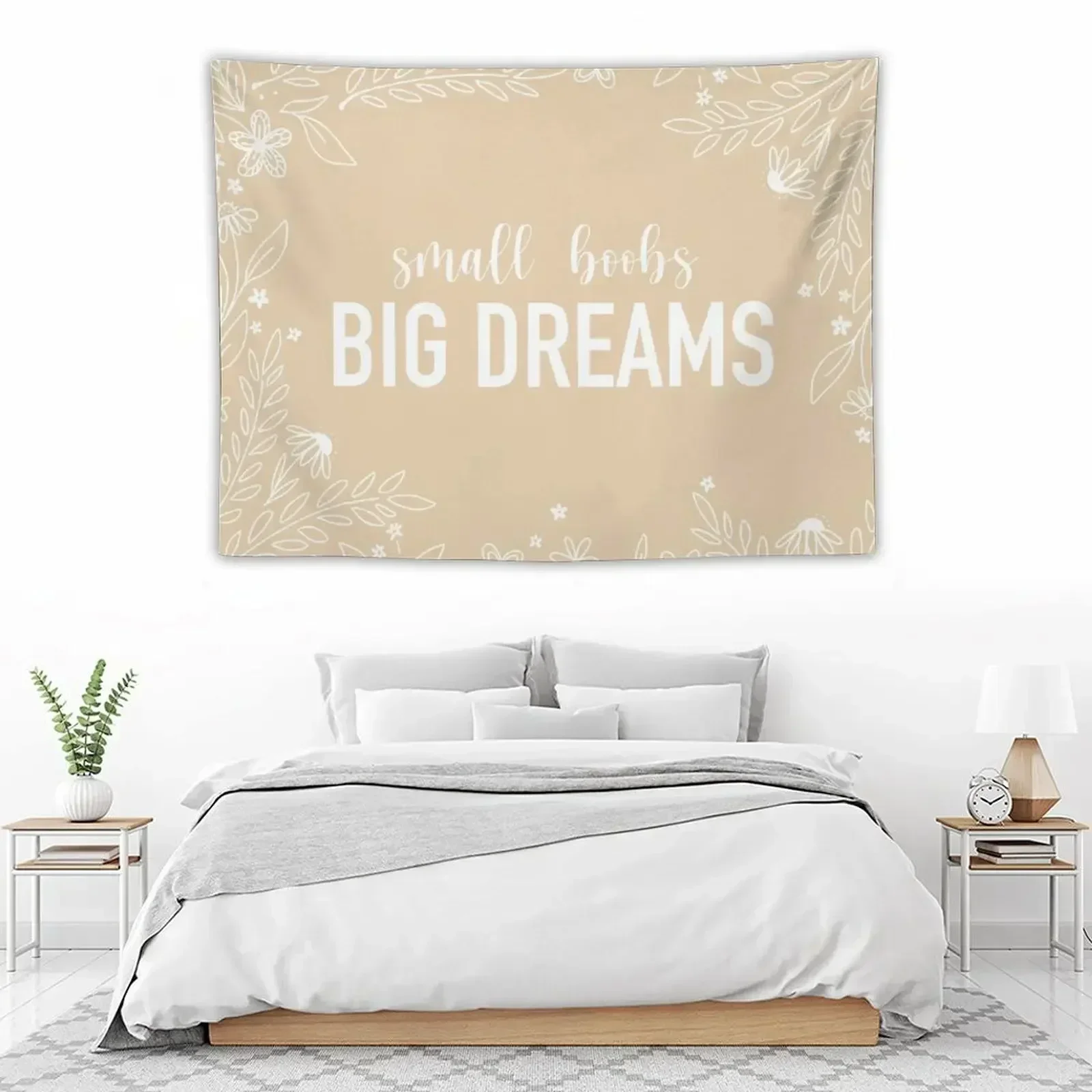 Small Boobs Big Dreams Tapestry Decorative Wall Murals Decoration For Rooms Tapestry
Small Boobs Big Dreams Tapestry Decorative Wall Murals Decoration For Rooms Tapestry