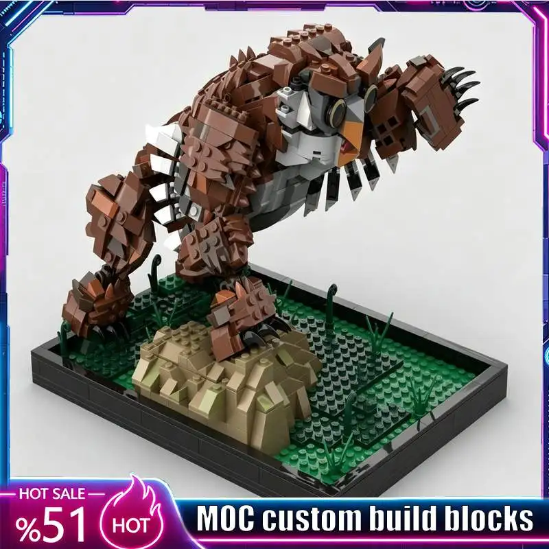 1252PCS Fantasy Mystical Owlbear MOC Custom Building Blocks DIY Educational Collection Display Birthday Christmas Festival Gift
1252PCS Fantasy Mystical Owlbear MOC Custom Building Blocks DIY Educational Collection Display Birthday Christmas Festival Gift