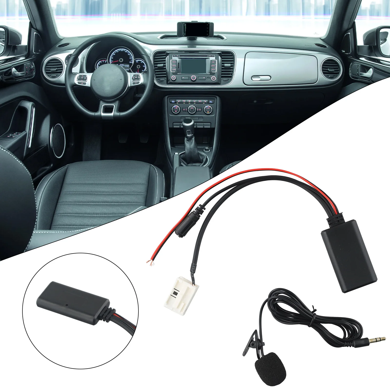 1 шт. 12-контактный AUX-адаптер, кабель Hands-Free 5,0 версия для Premium-MCD-RNS 510 RCD 200 210 300 310 500
1 шт. 12-контактный AUX-адаптер, кабель Hands-Free 5,0 версия для Premium-MCD-RNS 510 RCD 200 210 300 310 500